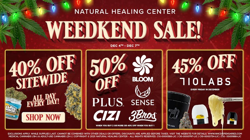 Natural Healing Center - Turlock 🔥50% OFF WEEDKEND SALE🔥