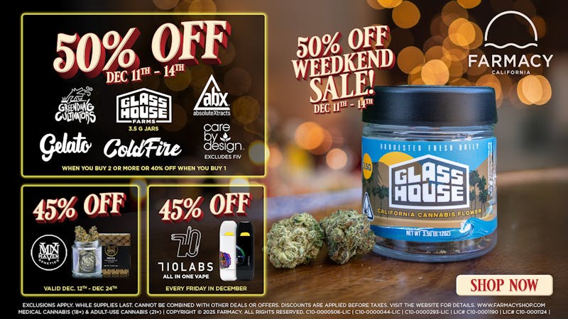 Farmacy Santa Ynez ☃️⭐50% OFF WEEDKEND SALE🎅🎄
