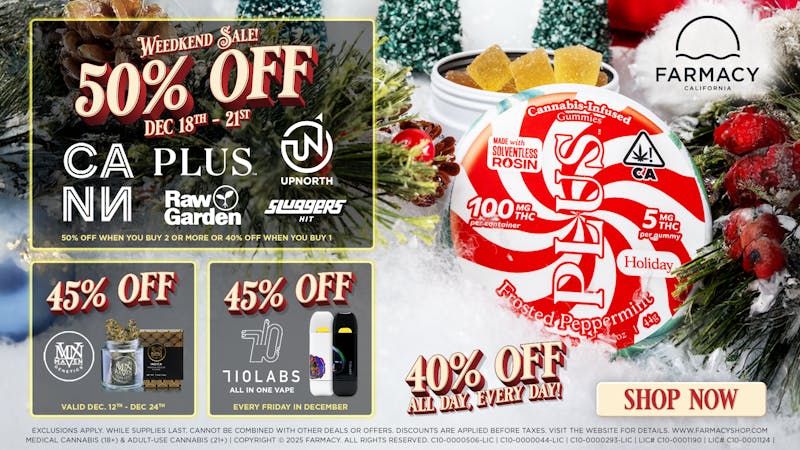 Farmacy Berkeley 🎄50% OFF WEEDKEND SALE🎅