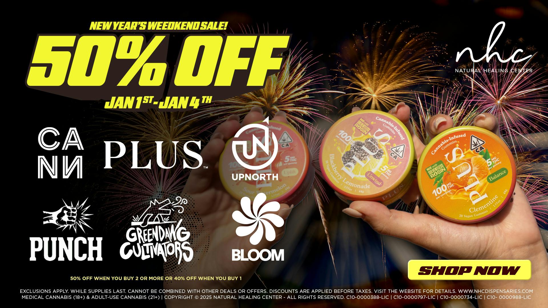 Natural Healing Center - Lemoore 🔥50% OFF🔥 NEW YEAR'S WEEDKEND SALE🔥