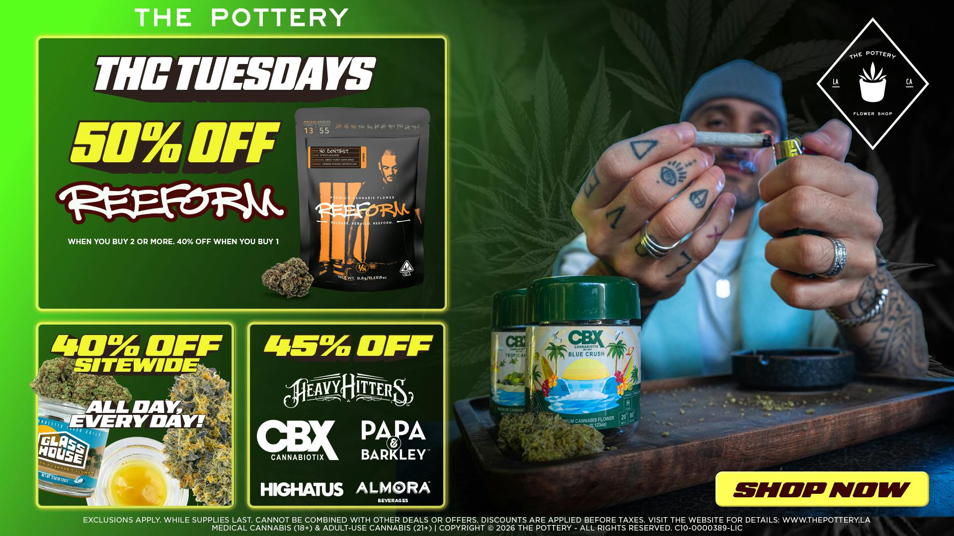 The Pottery Delivery 🔥40%-50% OFF🔥THC TUESDAY🔥