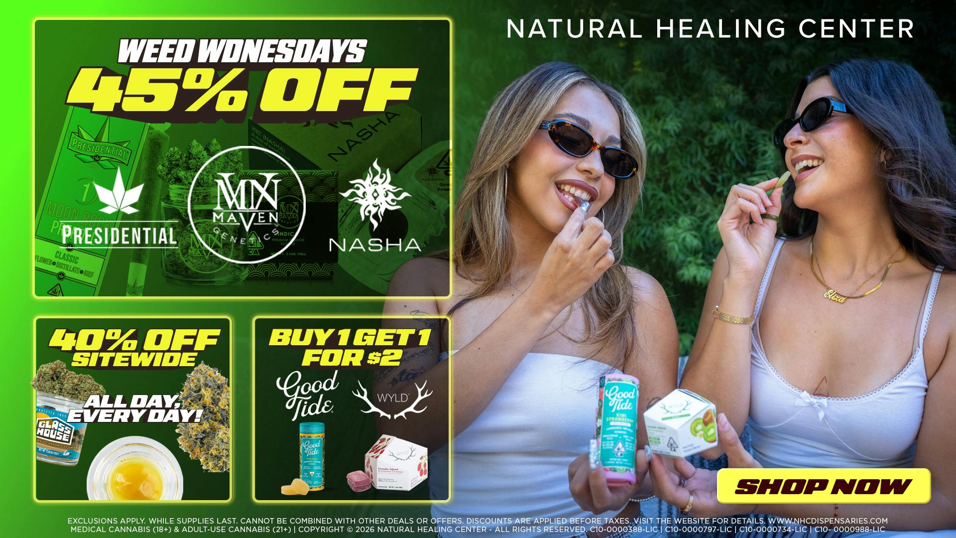 Natural Healing Center - Lemoore 🔥45% OFF🔥 WEED WEDNESDAYS🔥