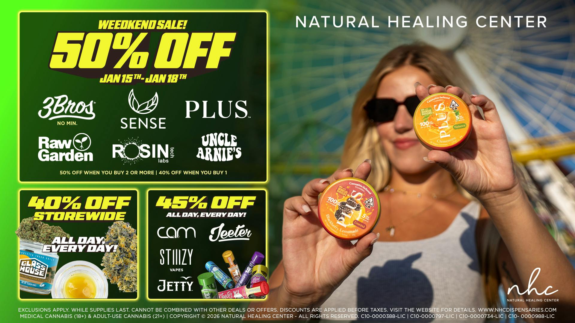 Natural Healing Center - Lemoore 🔥50% OFF🔥WEEDKEND SALE🔥