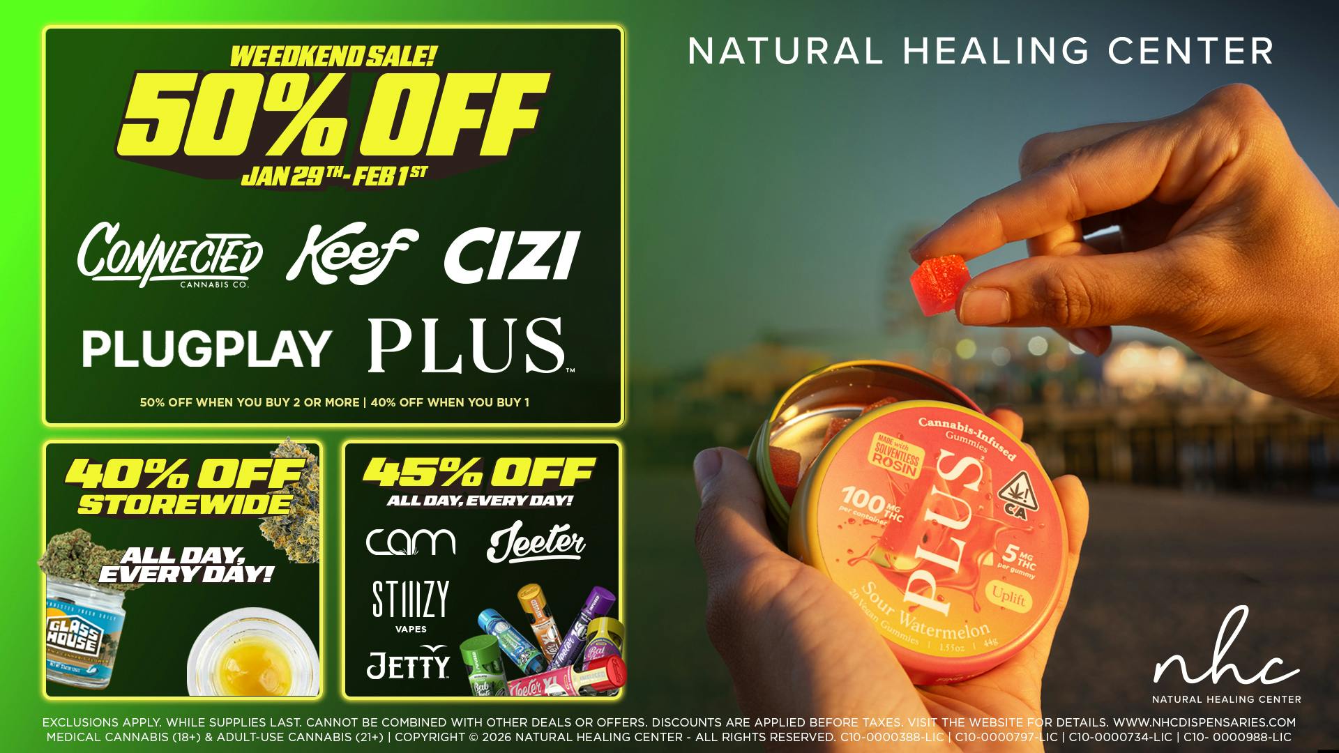 Natural Healing Center - Lemoore 🔥50% OFF🔥WEEDKEND SALE🔥