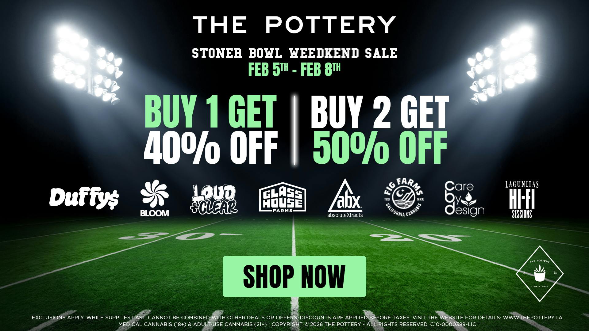 The Pottery Weed Dispensary Los Angeles 🔥50% OFF SELECT BRANDS🔥