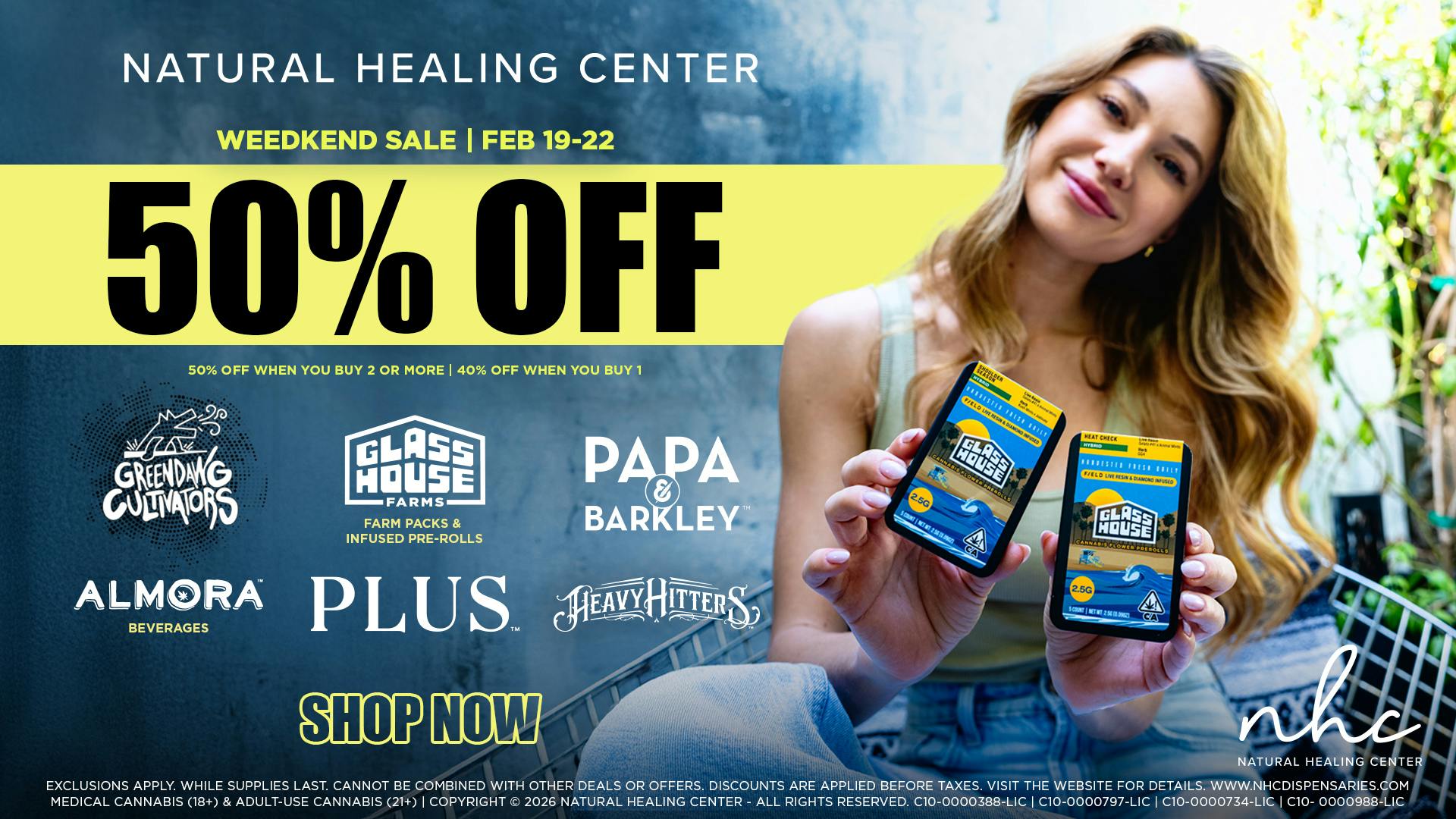 Natural Healing Center - Lemoore 🔥50% OFF🔥WEEDKEND SALE🔥