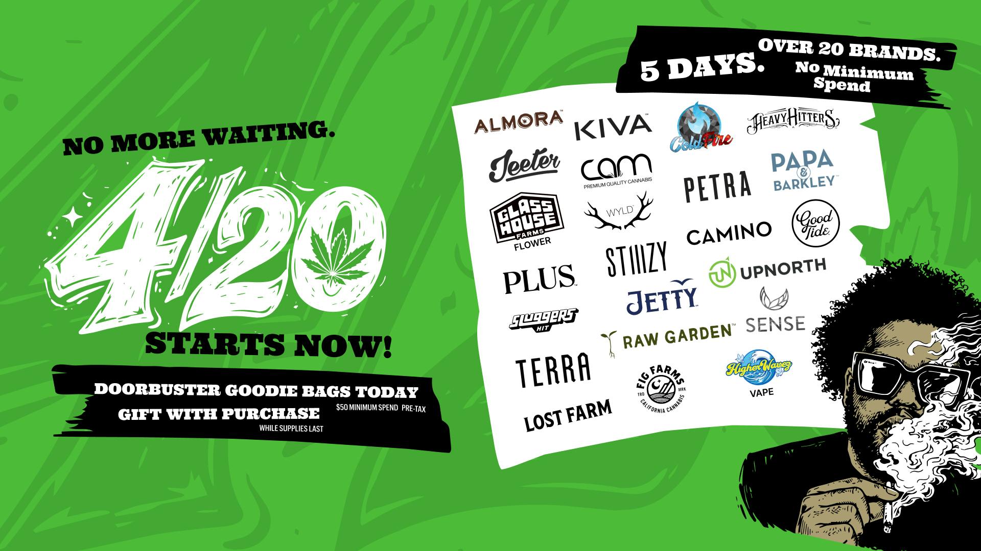 The Pottery Weed Dispensary Los Angeles 🔥😎50% OFF SELECT BRANDS🌿4/20 WEEDKEND SALE😎🔥