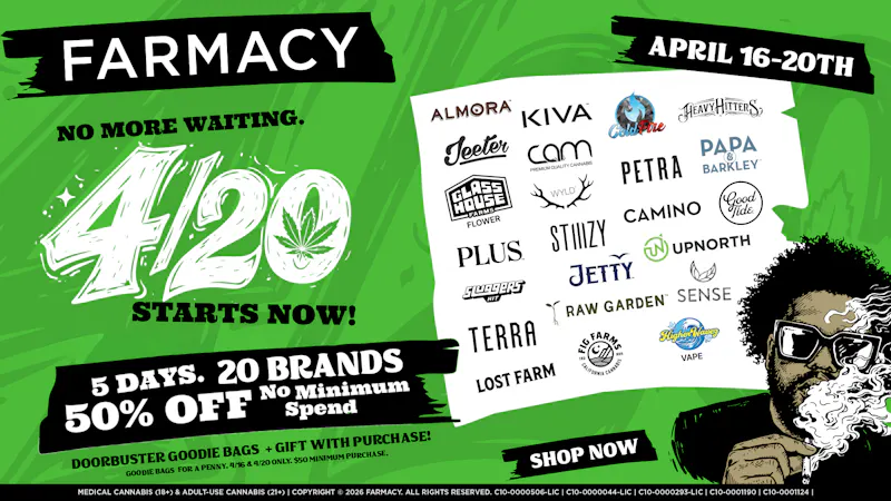 Farmacy Santa Ana 🔥😎50% OFF SELECT BRANDS🌿4/20 WEEDKEND SALE😎🔥