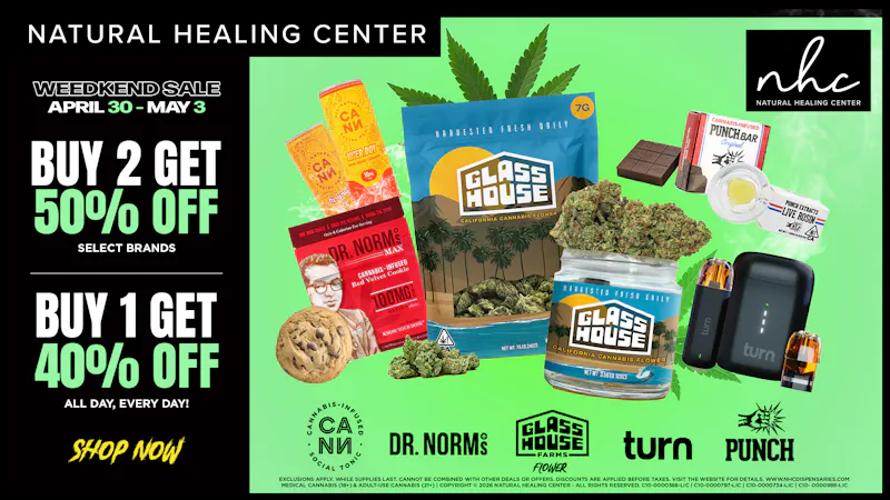 Natural Healing Center - Lemoore 🔥50% OFF SELECT BRANDS🔥WEEDKEND SALE🔥
