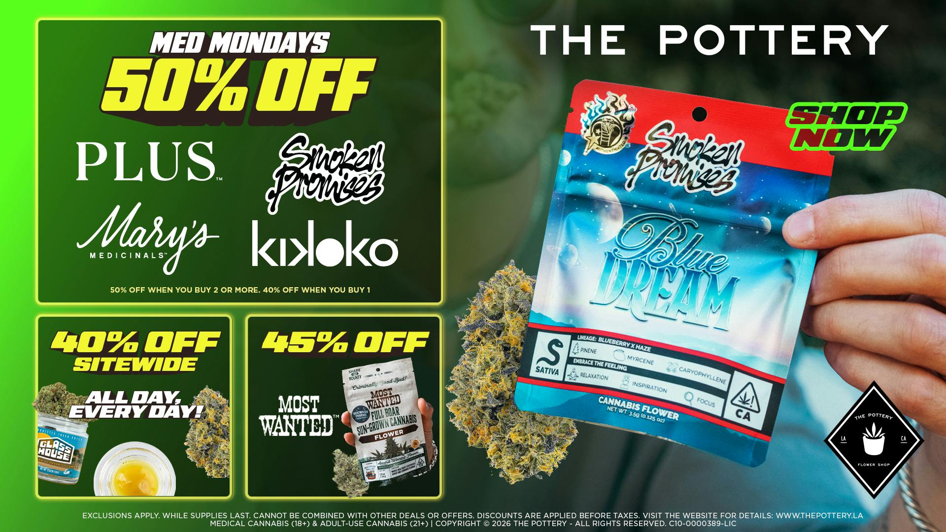 The Pottery Delivery 🔥50% OFF SELECT BRANDS🔥 MONDAY