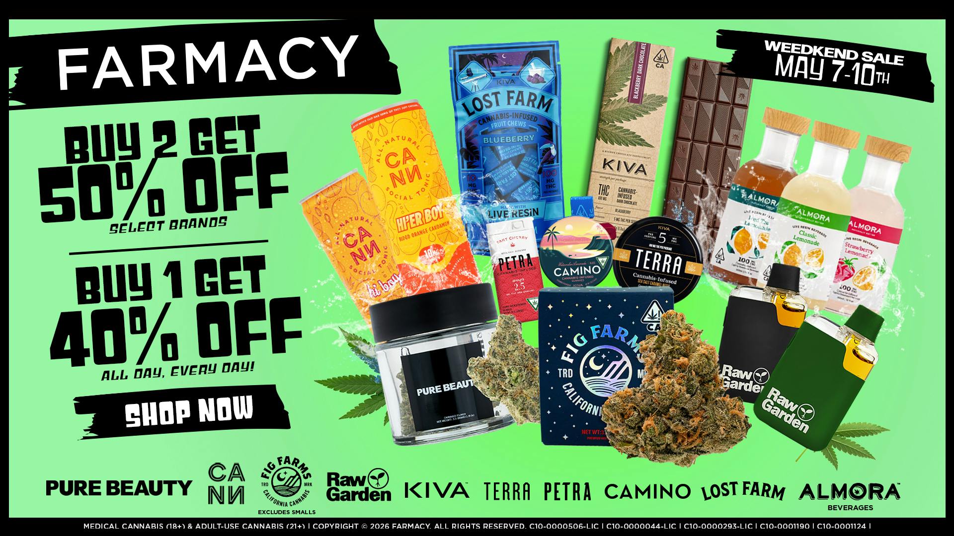 Farmacy Santa Ynez 🔥50% OFF SELECT BRANDS🔥WEEDKEND SALE🔥