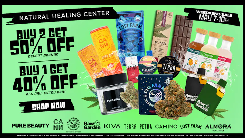 Natural Healing Center - Turlock 50% OFF SELECT BRANDS🔥WEEDKEND SALE🔥