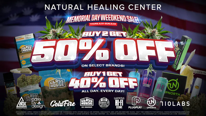 Natural Healing Center - Morro Bay 🔥50% OFF SELECT BRANDS🔥MEMORIAL WEEDKEND SALE🔥