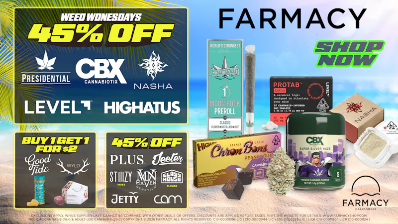 The Farmacy SB 🔥45% OFF SELECT BRANDS🪴WEED WEDNESDAYS🔥🌿💨😎