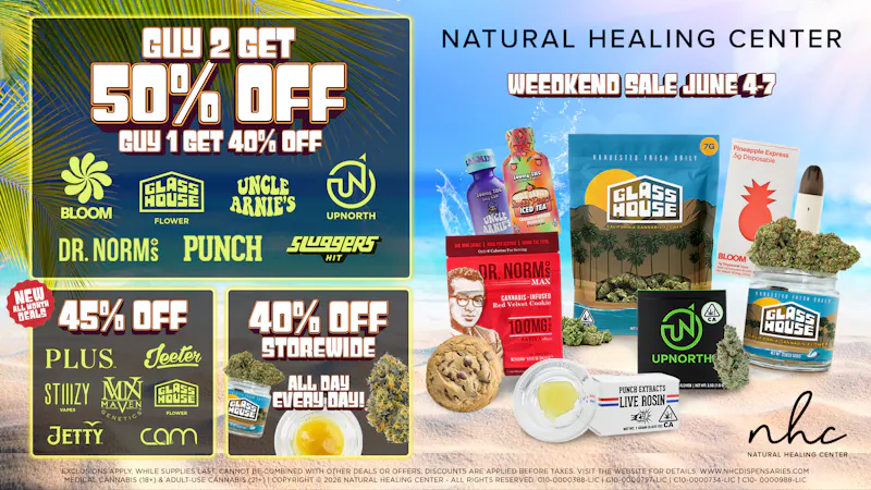 Natural Healing Center - Lemoore 🪴50% OFF SELECT BRANDS🌿WEEDKEND SALE🔥💨😎