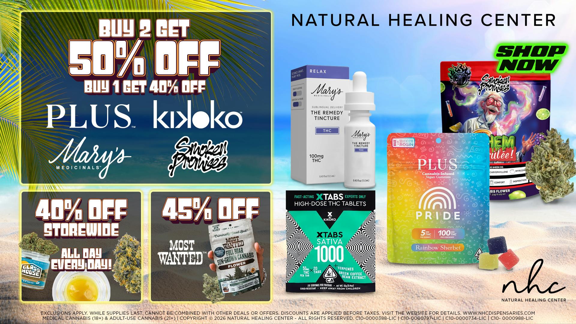 Natural Healing Center - Grover Beach 🔥50% OFF SELECT BRANDS🔥 MONDAYS