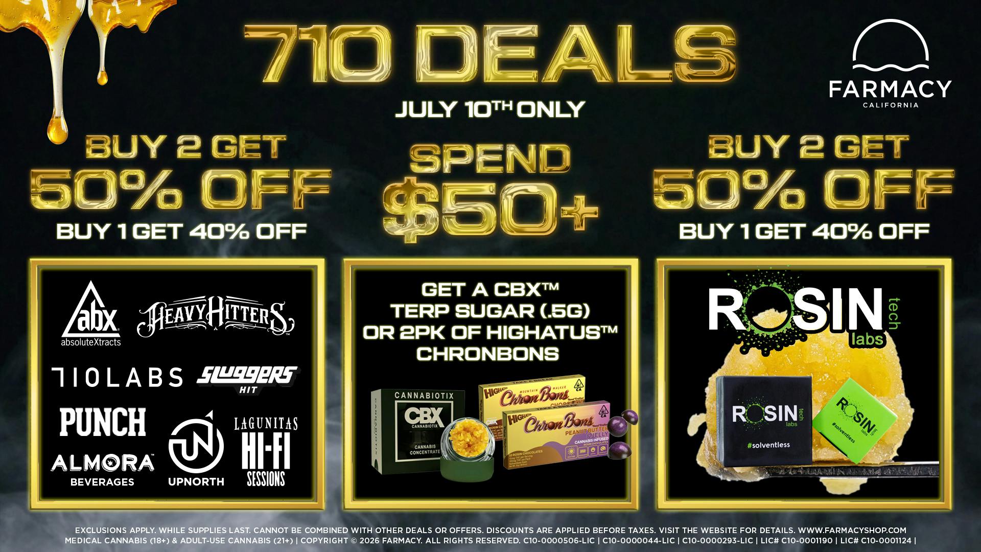Farmacy Santa Ana 🔥710 SALE 😎 50% OFF SELECT BRANDS🔥