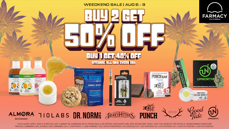 Farmacy Santa Ana 🔥50% OFF SELECT BRANDS WEEDKEND SALE 😎