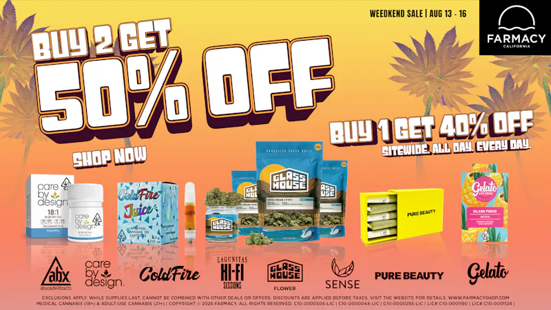 Farmacy Santa Ana 🔥50% OFF SELECT BRANDS WEEDKEND SALE 😎