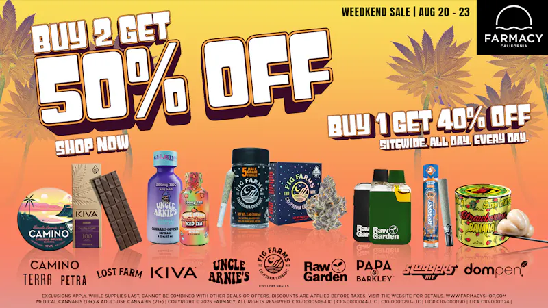 Farmacy Santa Ana 🔥50% OFF SELECT BRANDS WEEDKEND SALE 😎