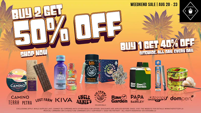 The Pottery Delivery 🔥50% OFF SELECT BRANDS WEEDKEND SALE 😎