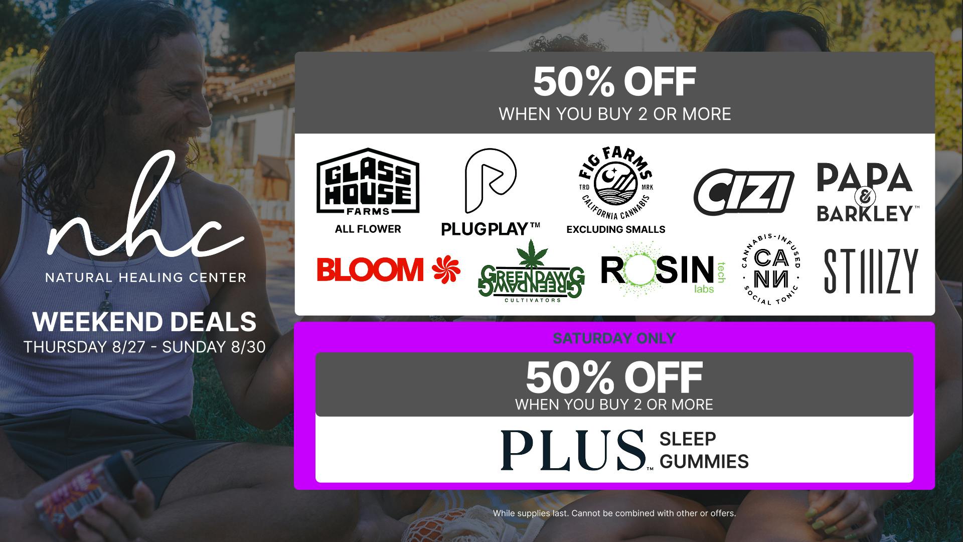 Natural Healing Center - Morro Bay 🔥50% OFF SELECT BRANDS WEEDKEND SALE 😎