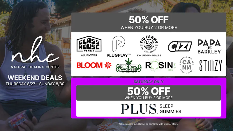 Natural Healing Center - Morro Bay 🔥50% OFF SELECT BRANDS WEEDKEND SALE 😎