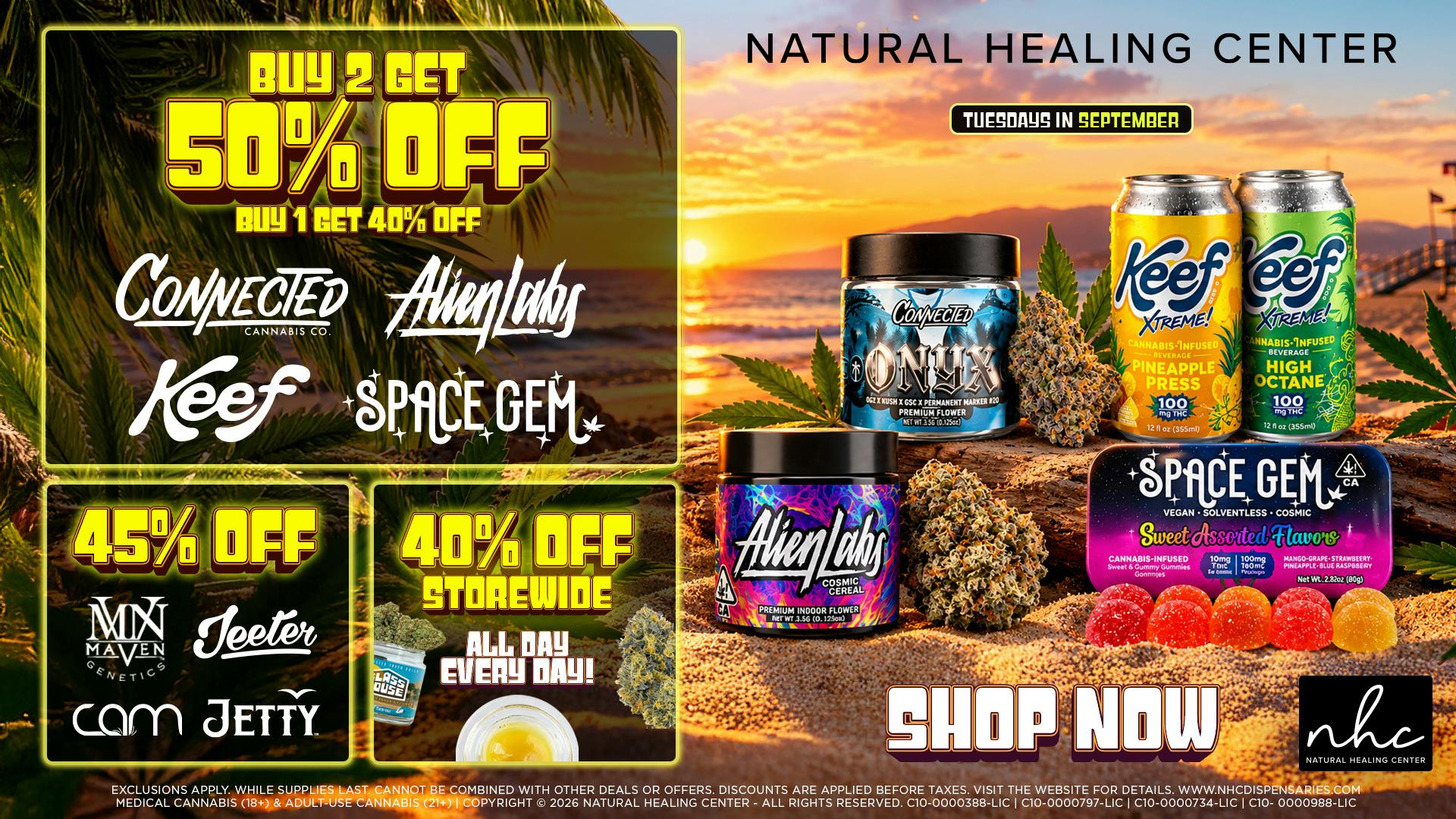 Natural Healing Center - Turlock 🔥50% OFF SELECT BRANDS🔥TUESDAYS🔥