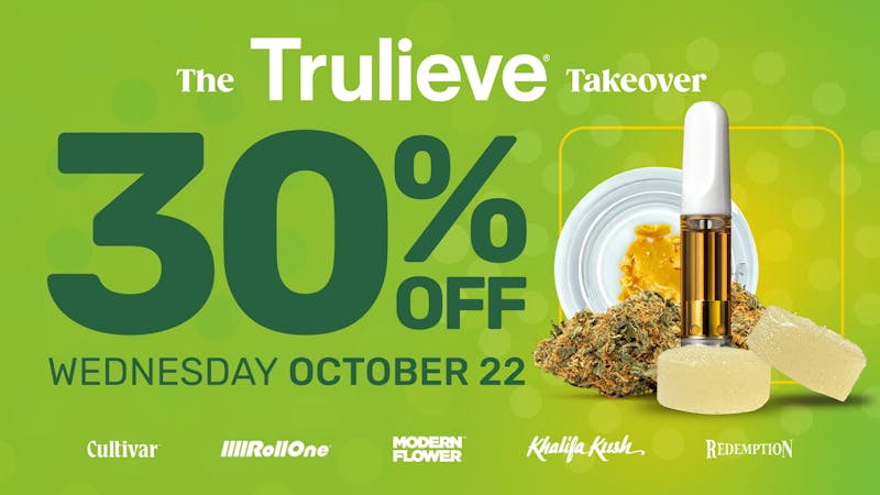 Remedy Columbia 🔥 Trulieve Takeover: 30% OFF!