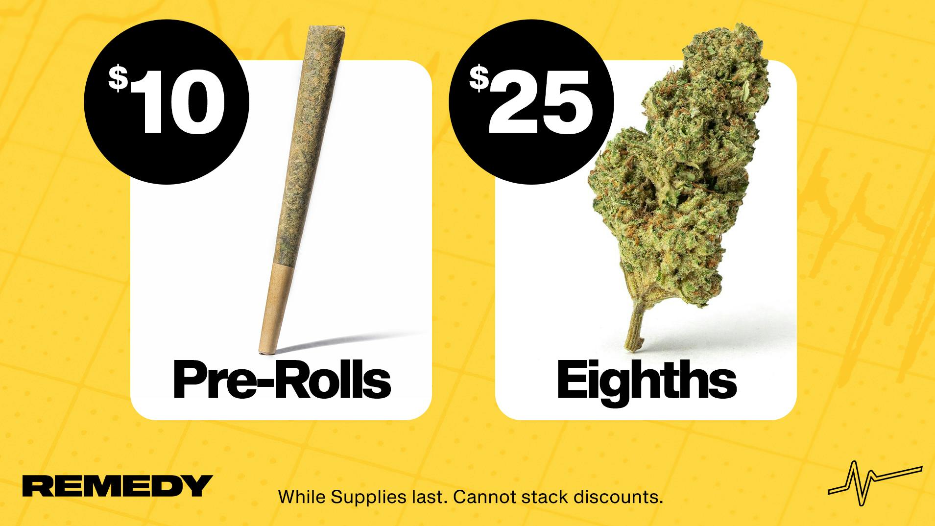 Remedy Baltimore 🔥 $10 PRJs, $25 1/8ths + up to 50% off!