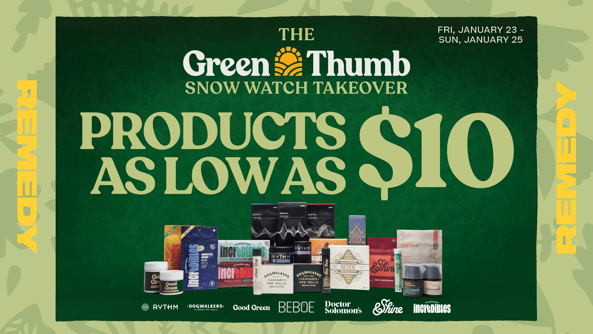 Remedy Columbia 🔥 GTI Takeover: Save up to 30% OFF!