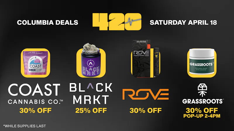 Remedy Columbia $5PRJs, $18 1/8ths + Up to 40% off!