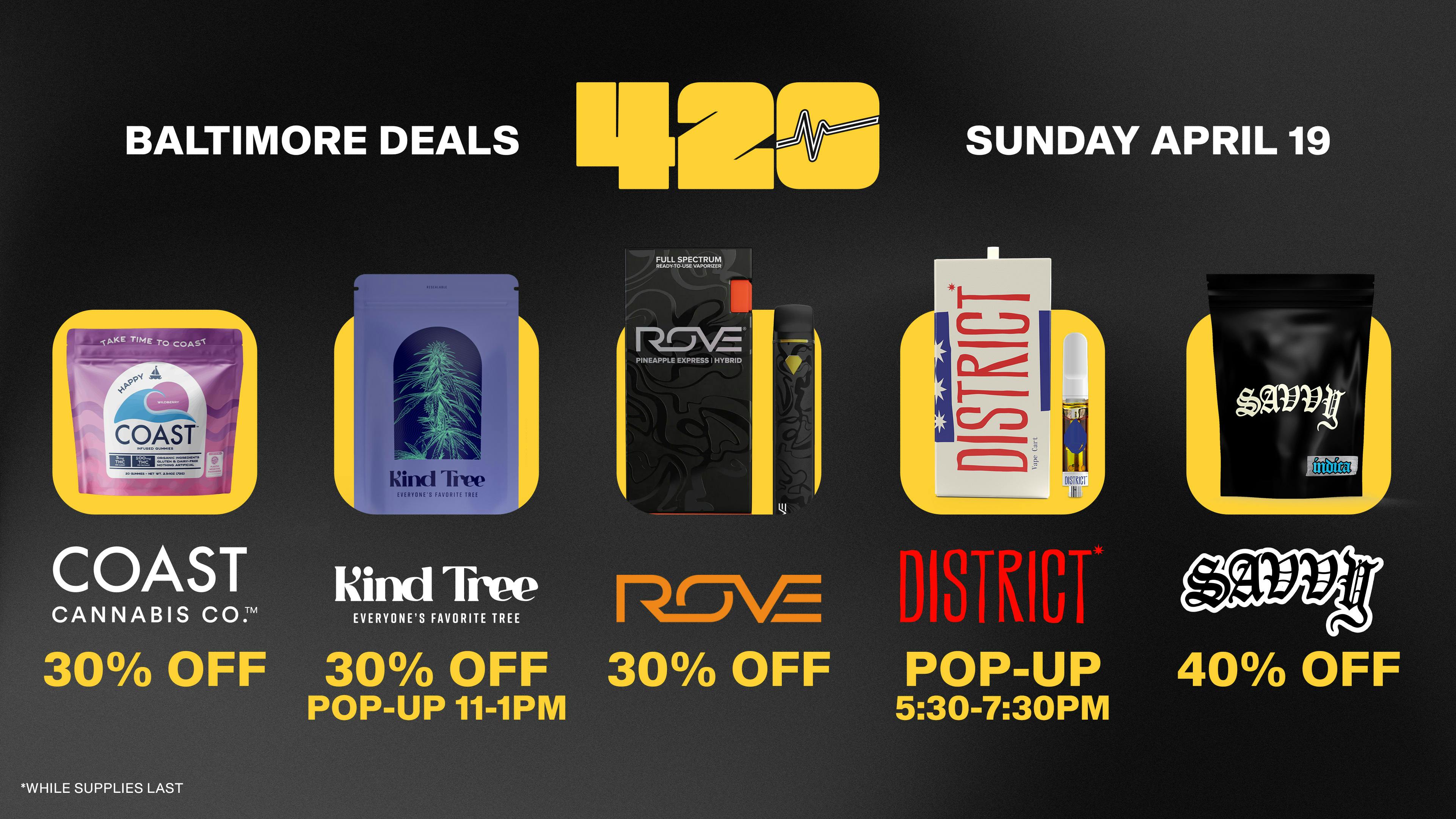 Remedy Baltimore 42% off ALL House Packed flower