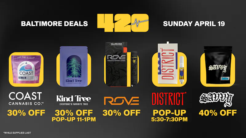 Remedy Baltimore 42% off ALL House Packed flower