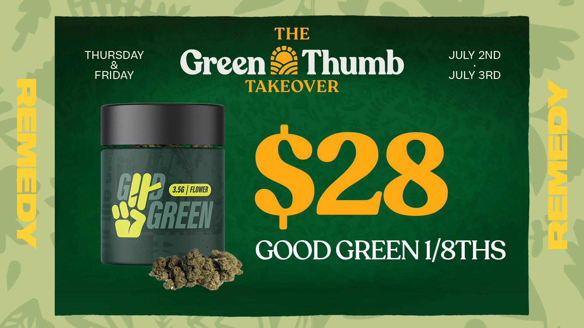 Remedy Columbia 🔥 GTI Takeover: Save up to 25% OFF!