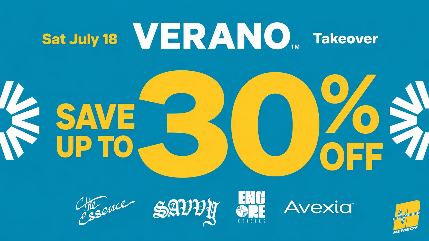 Remedy Columbia 🔥 Verano Takeover: Up to 30% OFF!