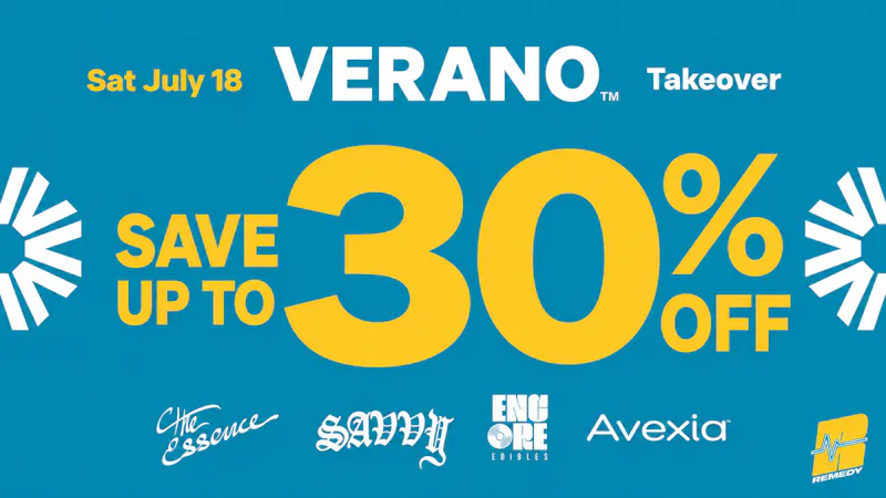 Remedy Columbia 🔥 Verano Takeover: Up to 30% OFF!