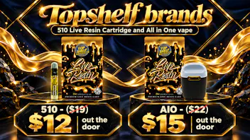 Top Shelf Delivery TOP SHELF 510 AND AIO DEAL