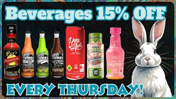 White Rabbit Cannabis Infused Beverages 15% OFF Thursday