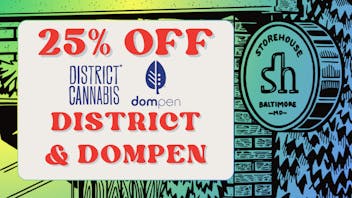 Storehouse 25% OFF DISTRICT & DOMPEN!