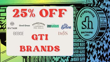Storehouse 25% OFF GTI BRANDS!