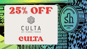 Storehouse 25% OFF CULTA & GRASS!