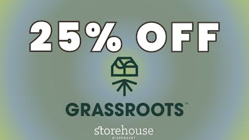Storehouse 25% OFF GRASSROOTS BRANDS!
