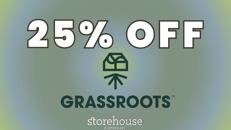 Storehouse 25% OFF GRASSROOTS BRANDS!