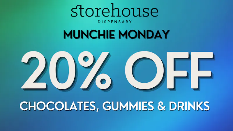 Storehouse 20% OFF GUMMIES, CHOCOLATES & DRINKS