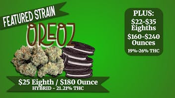 The Frost Farms $22-$35 Eighth, $160-$240 Oz