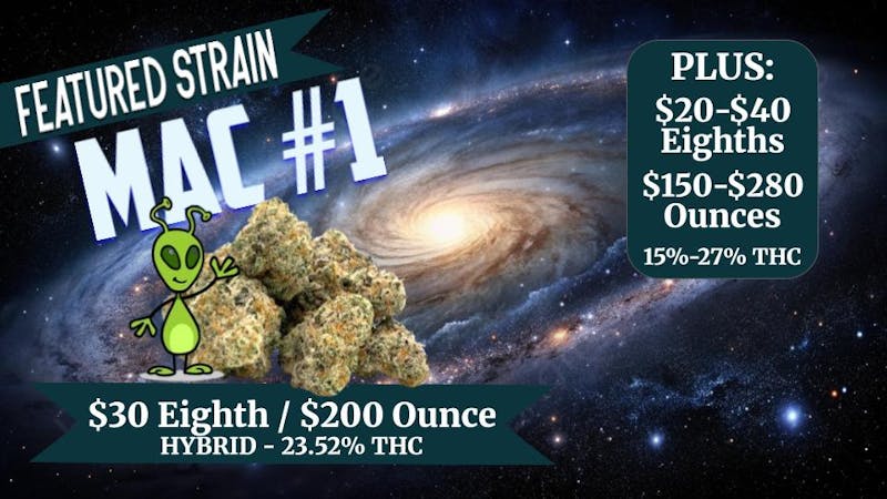 The Frost Farms $20-$40 Eighth, $150-$280 Oz
