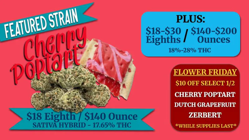 The Frost Farms FLOWER FRIDAY - $10 off select half oz's