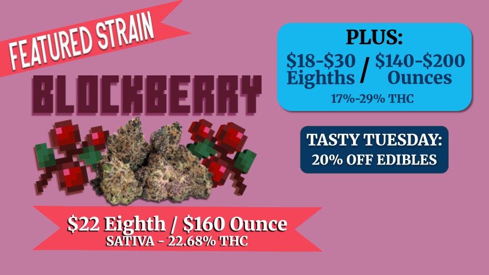 The Frost Farms TASTY TUESDAY! 20% OFF ALL 100MG EDIBLES