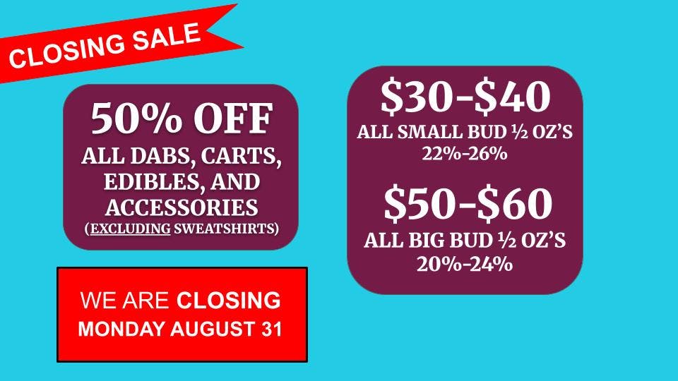 The Frost Farms CLOSING AUGUST 31ST!!! EVERYTHING ON SALE!!!